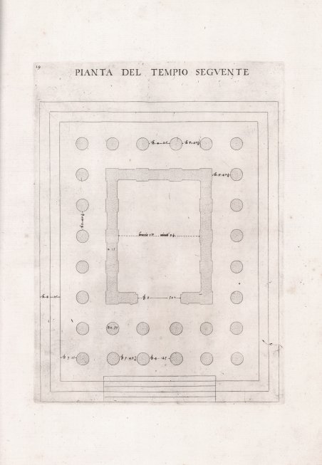 Pianta del Tempio Seguente