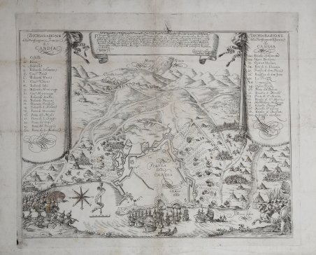 Pianta della Candia dell'anno 1668 | Immagine Gallery 2