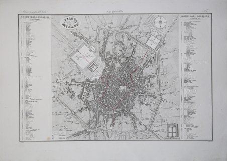 Pianta della Città di Milano
