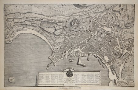 Pianta della Città di Napoli