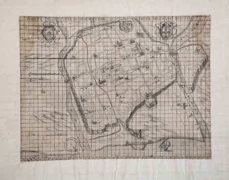 Pianta della citta di Riminio come si trova nel’ ano …