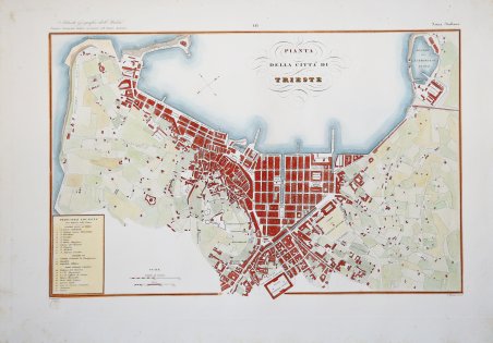 Pianta della Città di Trieste