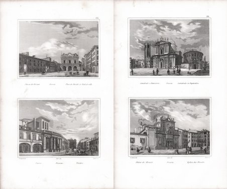 Piazza del Mercato/Teatro - Cattedrale e Battisterio/Chiesa de' Miracoli