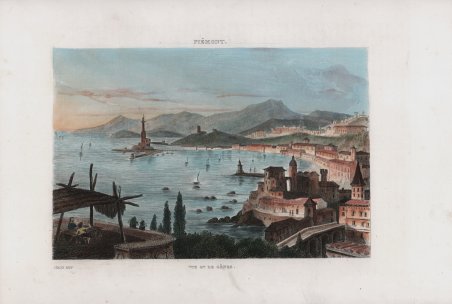 Piémont - Vue G.le de Gênes