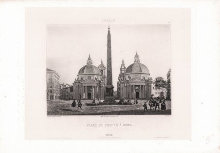 Place du Peuple à Rome