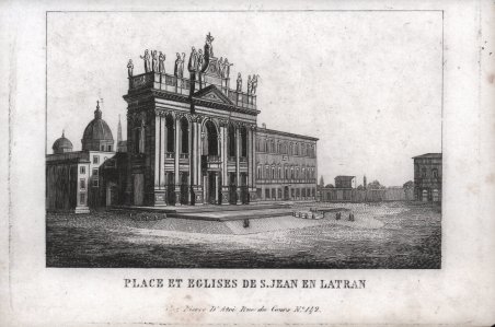 Place et Eglises de S. Jean en Latran