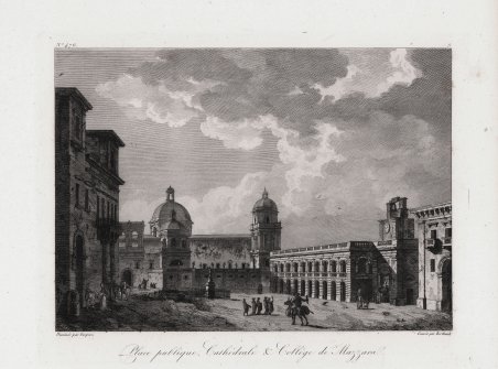 Place publique, Cathédrale & Collége de Mazzara