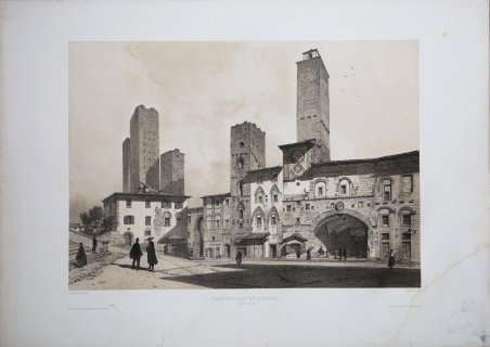 Place Publique et Prétoire à San Geminiano