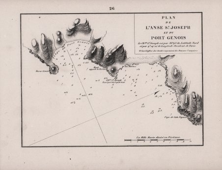 Plan de l'anse St. Joseph et du Port Genois