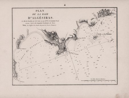 Plan de la Baie d'Algésiras