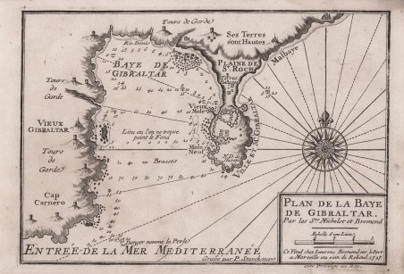 Plan de la Baye de Gibraltar