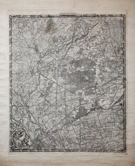 Plan de la ForÃªt ImpÃ©riale de Stupinis, et des ses …