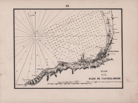 Plan de la Rade de Castellamare