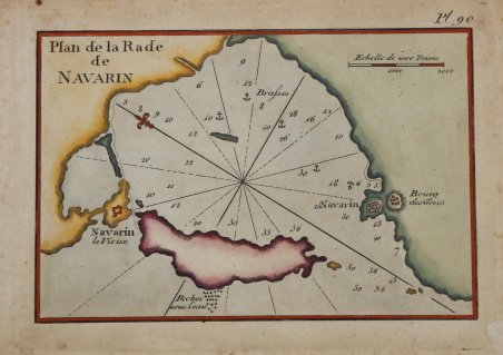 Plan de la Rade de Navarin
