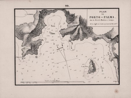 Plan de Porto-Palma dans les Iles de la Madelaine en …