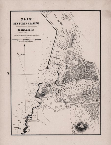 Plan des Ports & Bassins de Marseille