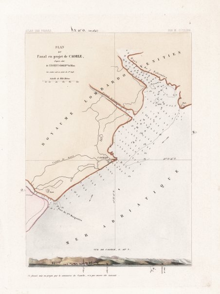 Plan du Fanal en projet de Caorle