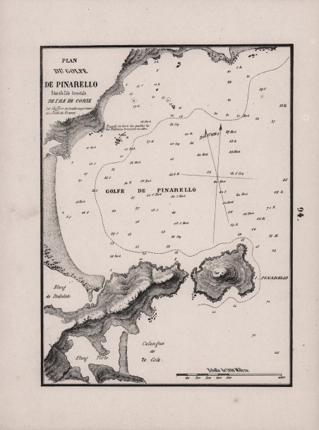 Plan Du Golfe De Pinarello Situé à la Còte Orientale …