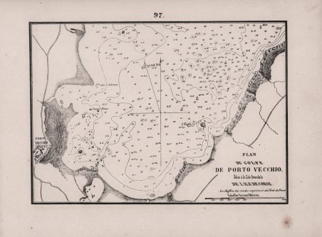 Plan Du Golfe De Porto Vecchio.Situé à la Còte Orientale …