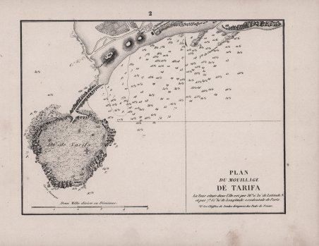 Plan du Mouillage de Tarifa