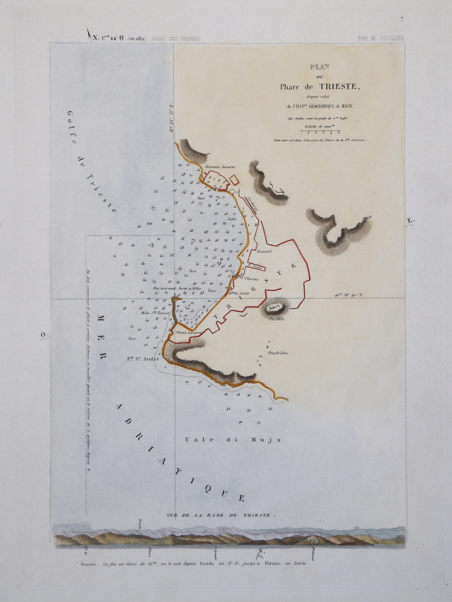 Plan du Phare de Trieste