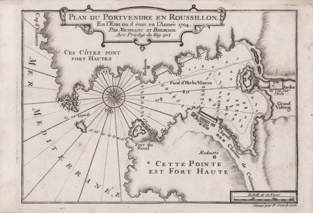 Plan du Pontvendre en Rousillon, en l'Etat on il ètoit …