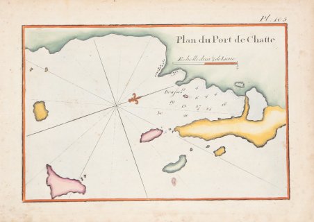 Plan du Port de Chatte