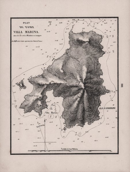 Plan du Port Villa Marina dans les ile de la …