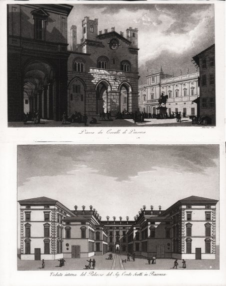 Piazza dei Cavalli di Piacenza