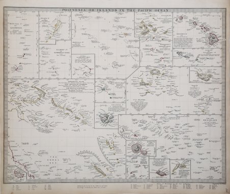 Polynesia or Islands in the Pacific Ocean