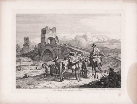 Ponte Salara in der Campagna von Rom