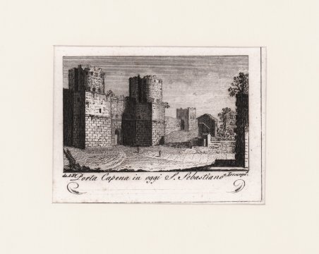 Porta Capena in oggi S. Sebastiano
