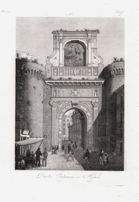 Porta Capuana in Napoli