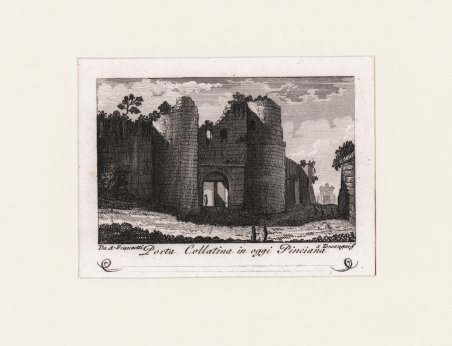 Porta Collatina in oggi Pinciana