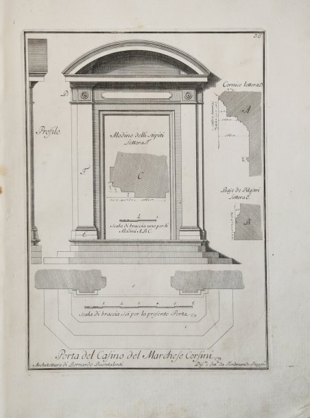 Porta del Casino del Marchese Corsini