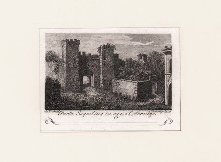 Porta Esquilina in oggi S. Lorenzo