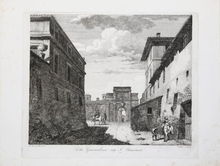 Porta Gianicolense ora S. Pancrazio