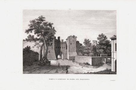 Porta S. Lorenzo di Roma già Esquilino