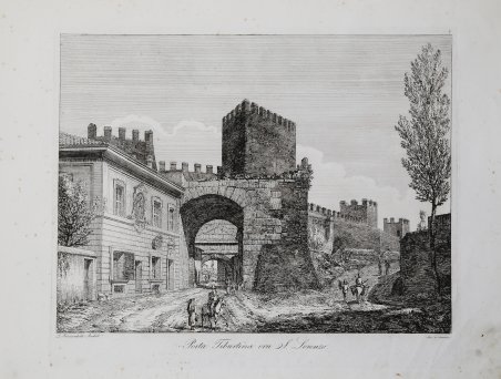 Porta Tiburtina ora S. Lorenzo