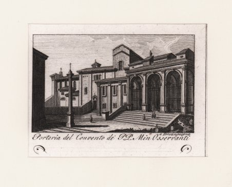 Porteria del Convento dei PP. Min. Osservanti
