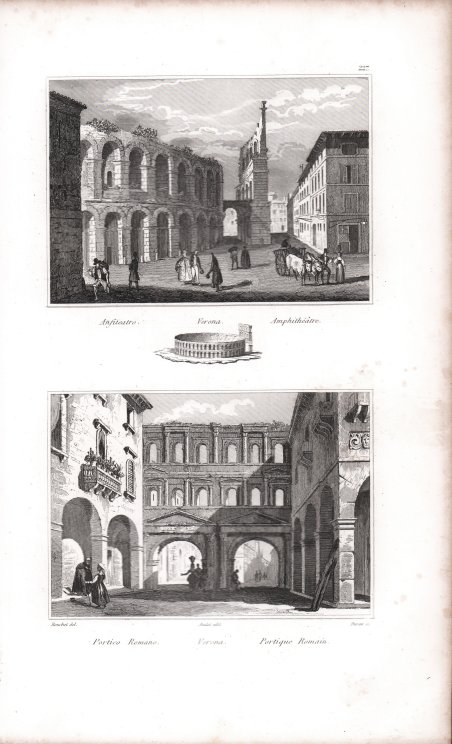 Portico Romano. Verona