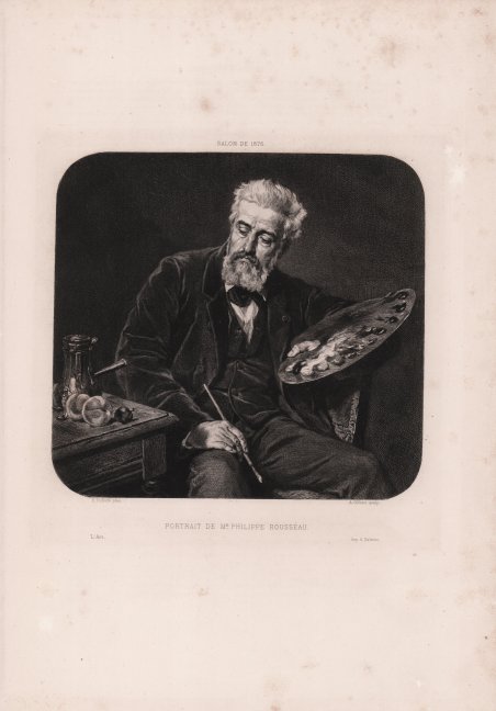 Portrait de Mr. Philippe Rousseau