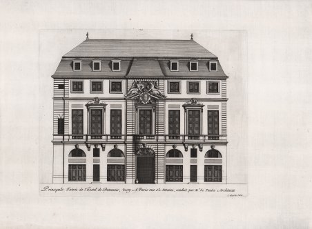 Principale EntrÃ©e de l'hostel de Beannais, basty A Paris rue … | Immagine principale