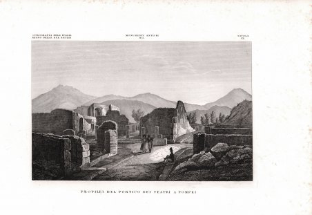 Propilei del Portico dei Teatri a Pompei