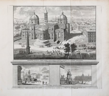 Prospectus Basilicae S. Mariae Maioris restauratae a Clemente decimo…