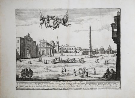 Prospectus Portae Flaminiae Vulgo Populi