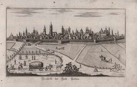Prospekt der Stadt Padua
