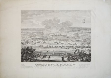 Prospetto della Città di Mantova dalla Parte del Borgo S. …