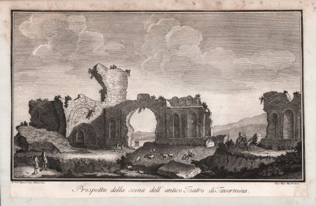 Prospetto della scena dell'antico Teatro di Tavormina | Immagine principale