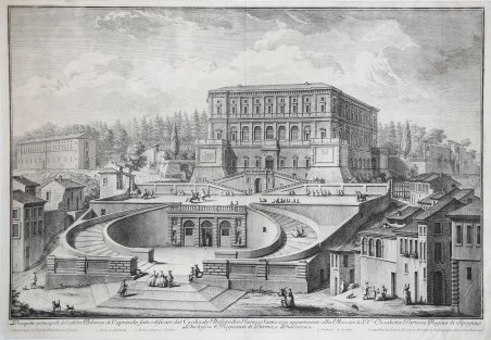 Prospetto principale del celebre Palazzo di Caprarola fatto edificare dal …